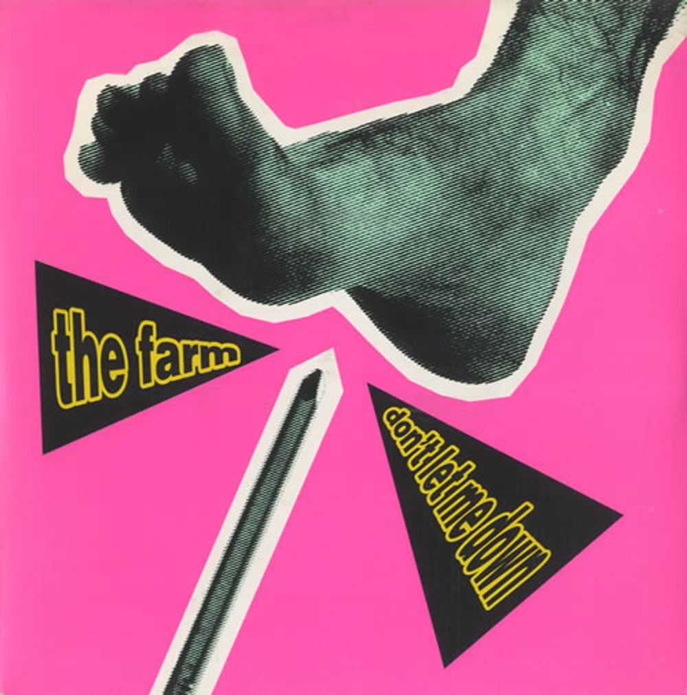 The Farm Don't Let Me Down UK 7" vinyl single (7 inch record / 45) MILK104