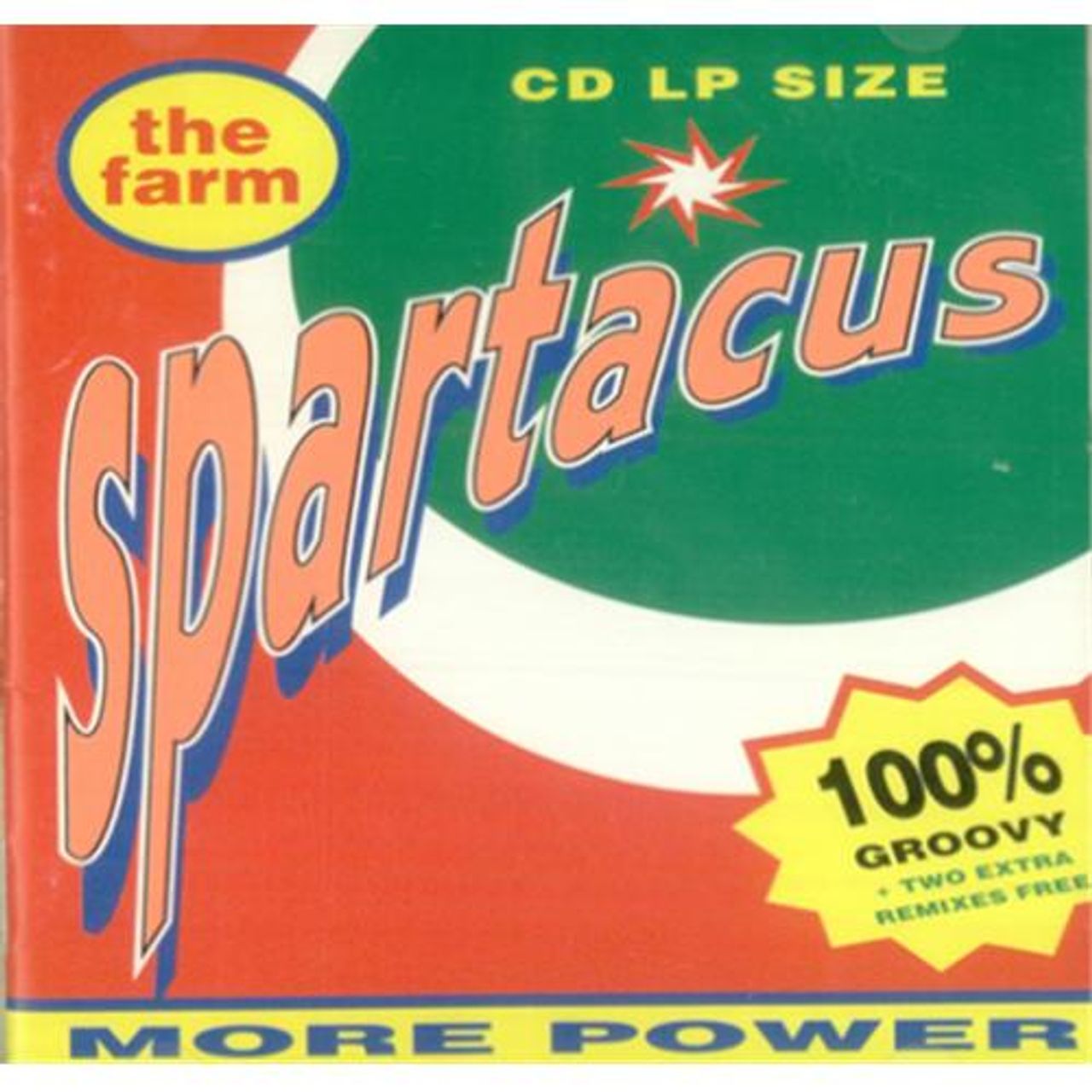 The Farm Spartacus Japanese Promo CD album (CDLP) VICP-5070