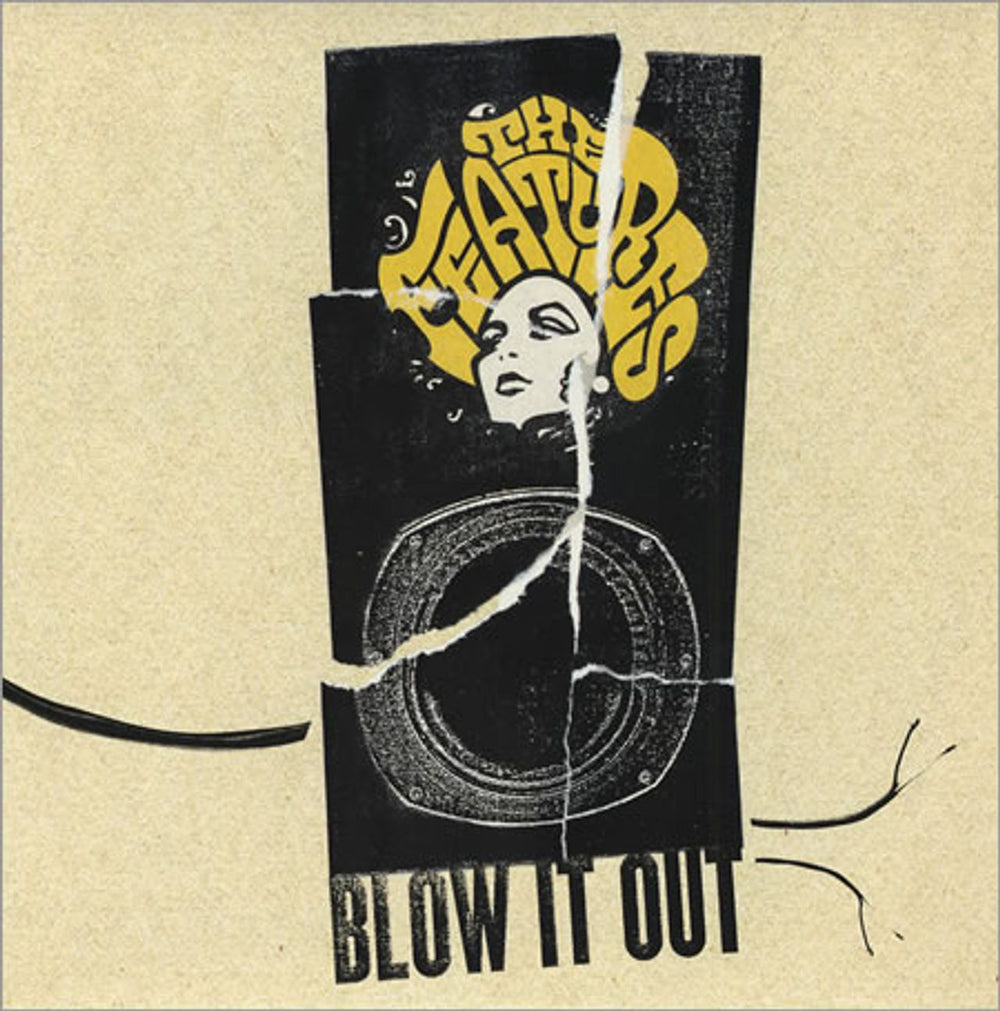 The Features Blow It Out UK 7" vinyl single (7 inch record / 45) MCS40403