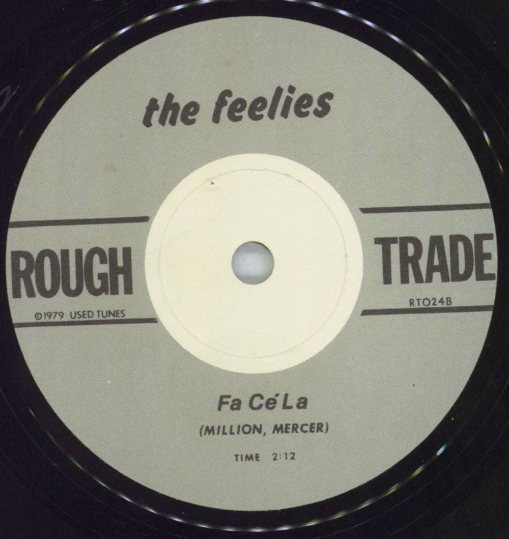 The Feelies Fa Ce La UK 7" vinyl single (7 inch record / 45) TF307FA305657