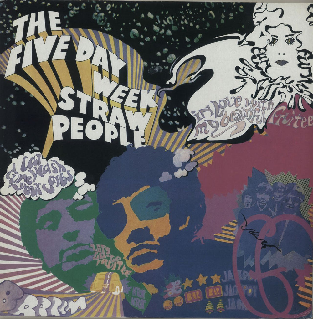 The Five Day Week Straw People The Five Day Week Straw People Italian vinyl LP album (LP record) GET573