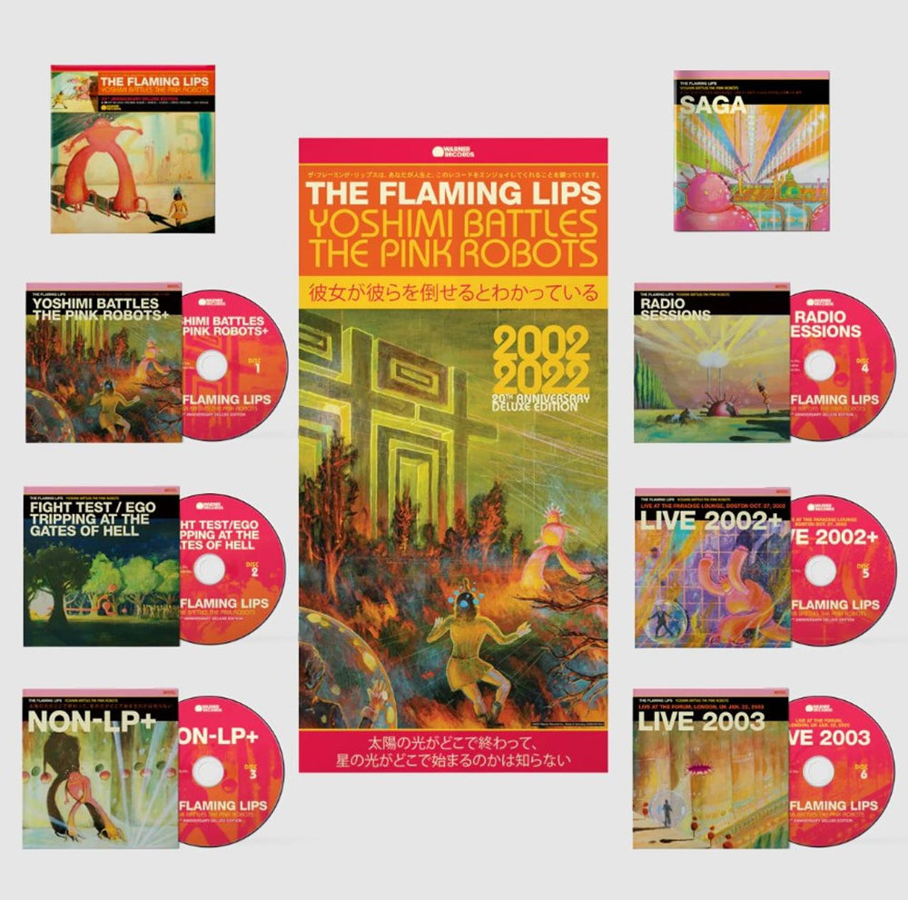 The Flaming Lips Yoshimi Battles The Pink Robots 20th Anniversary Del