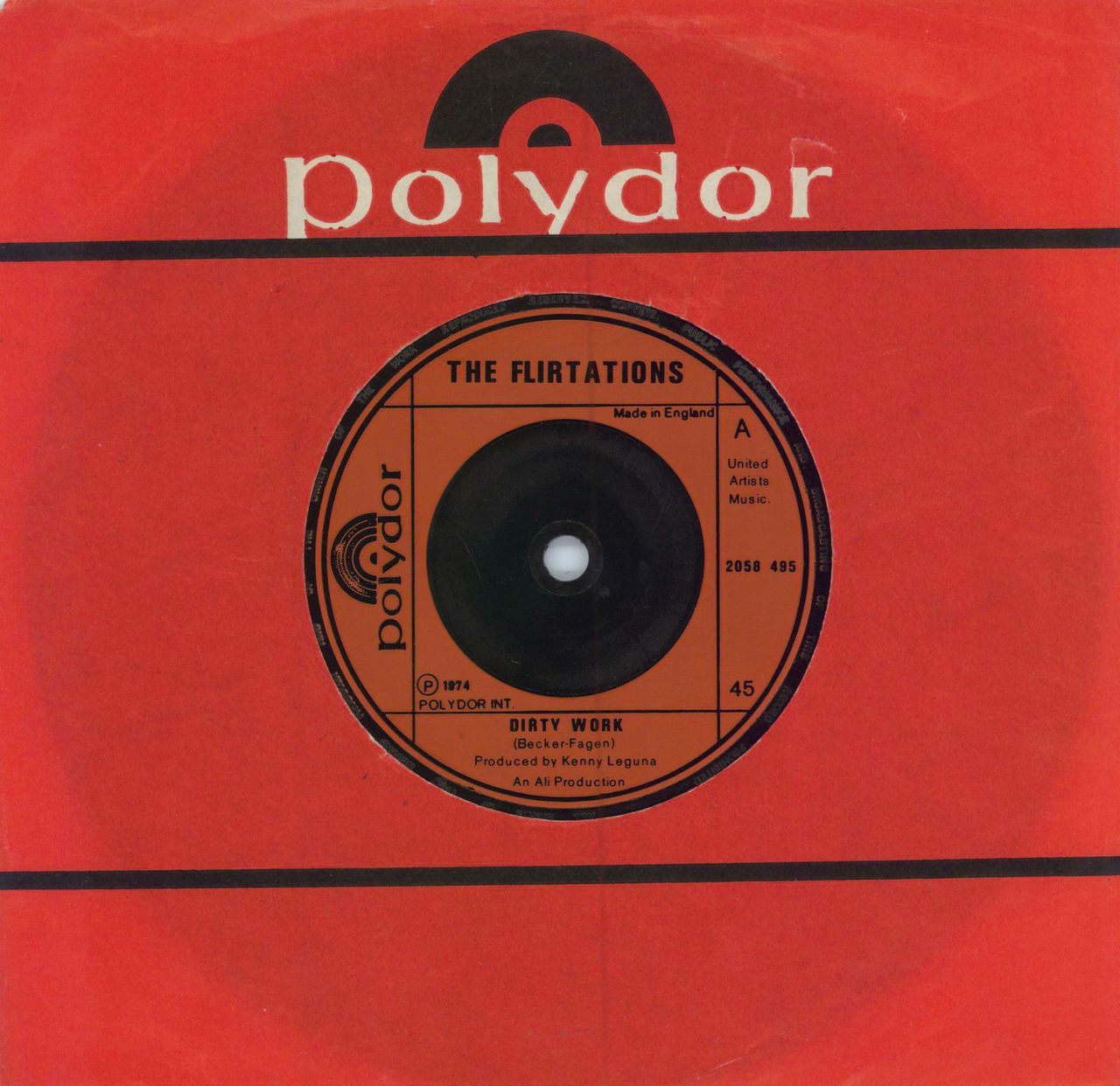 The Flirtations Dirty Love UK 7" vinyl single (7 inch record / 45) 2058495