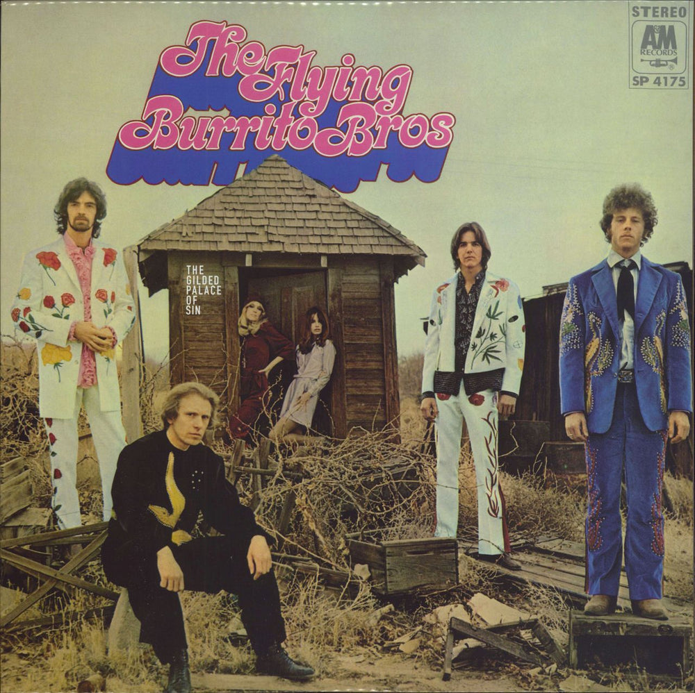 The Flying Burrito Brothers The Gilded Palace Of Sin - 180gm US vinyl LP album (LP record) SP4175