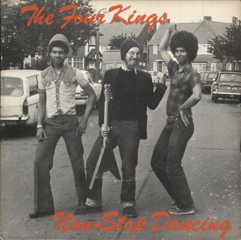 The Four Kings Non-Stop Dancing UK 7" vinyl single (7 inch record / 45) PURL2