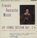 The French National Radio Orchestra French Romantic Music UK vinyl LP album (LP record) ALP1843