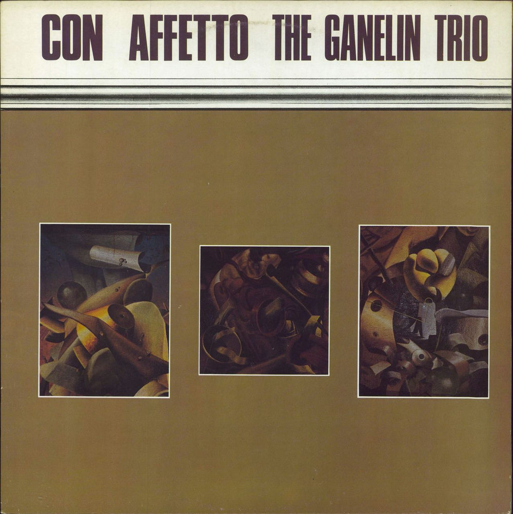 The Ganelin Trio Con Affetto UK vinyl LP album (LP record) LR137