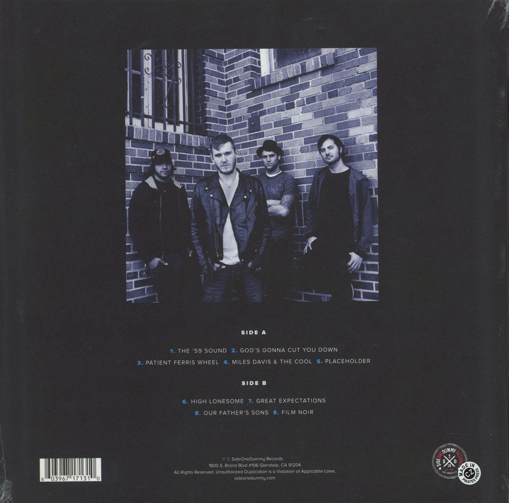 The Gaslight Anthem The '59 Sound Sessions - 180gm - Sealed UK vinyl LP album (LP record) 603967171310