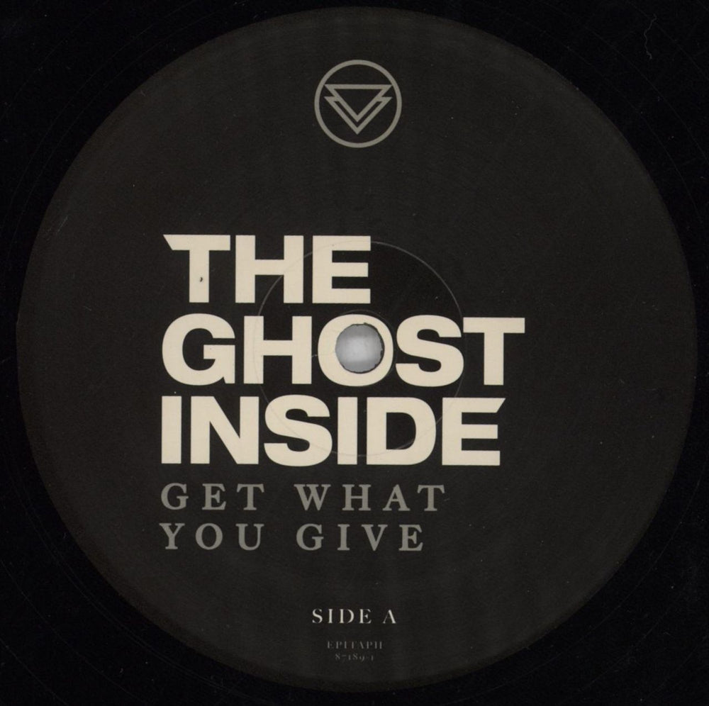 The Ghost Inside Get What You Give + CD + Custom Stickered Shrink US vinyl LP album (LP record) W1PLPGE817696