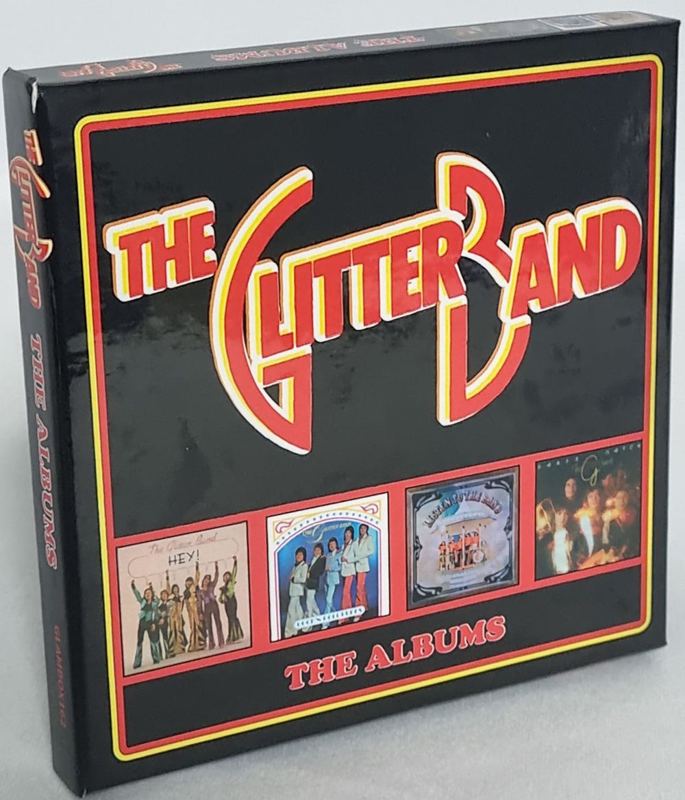 The Glitter Band The Albums UK CD Album Box Set GLAMBOX162