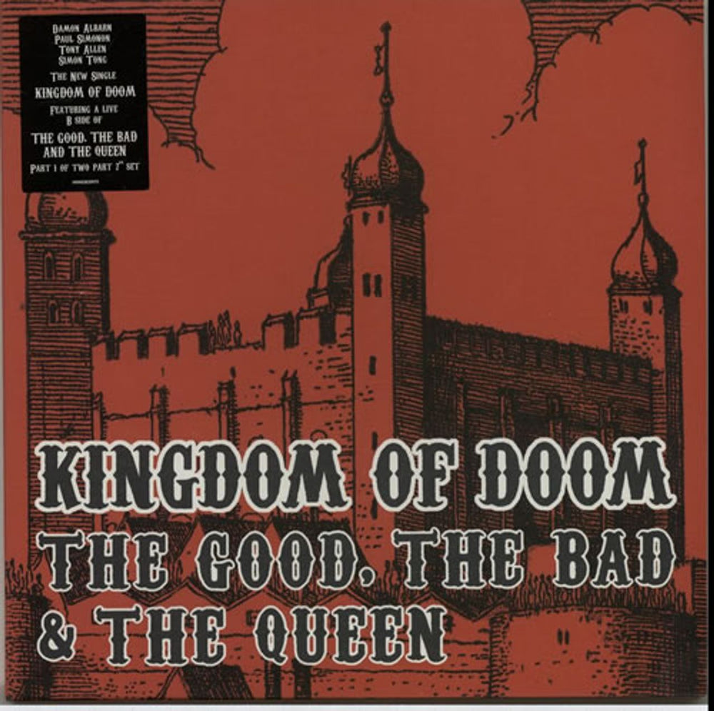 The Good, The Bad And The Queen Kingdom Of Doom - Parts 1 & 2 UK 7" vinyl single (7 inch record / 45) R6732/RS6732