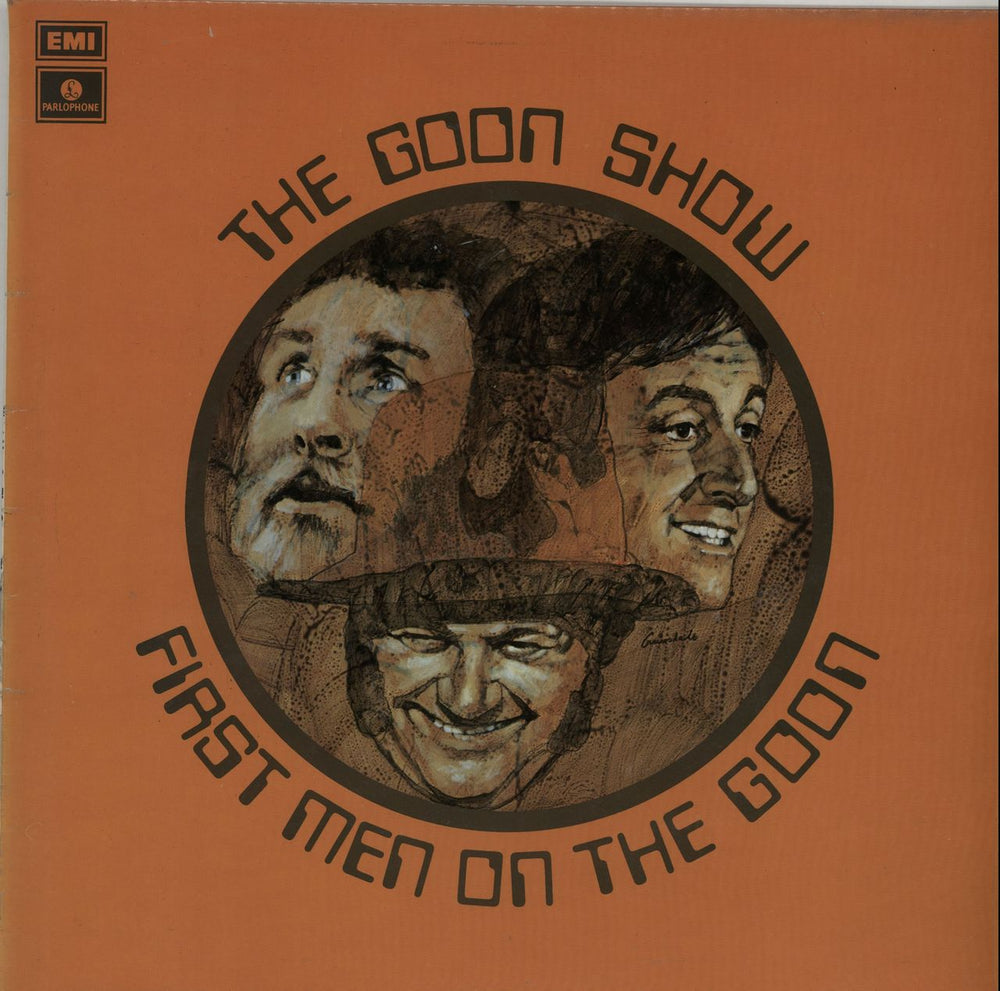 The Goons First Men On The Goon UK vinyl LP album (LP record) PMC7132