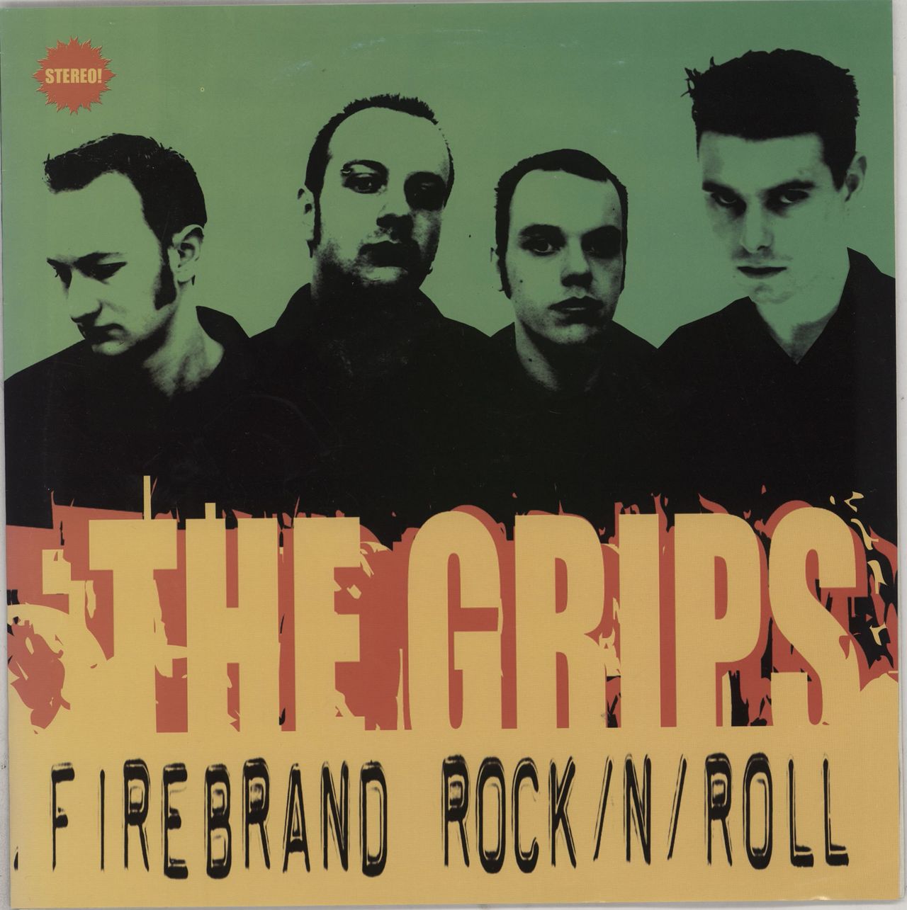 The Grips Firebrand Rock/N/Roll UK 10" vinyl single (10 inch record) FBR002
