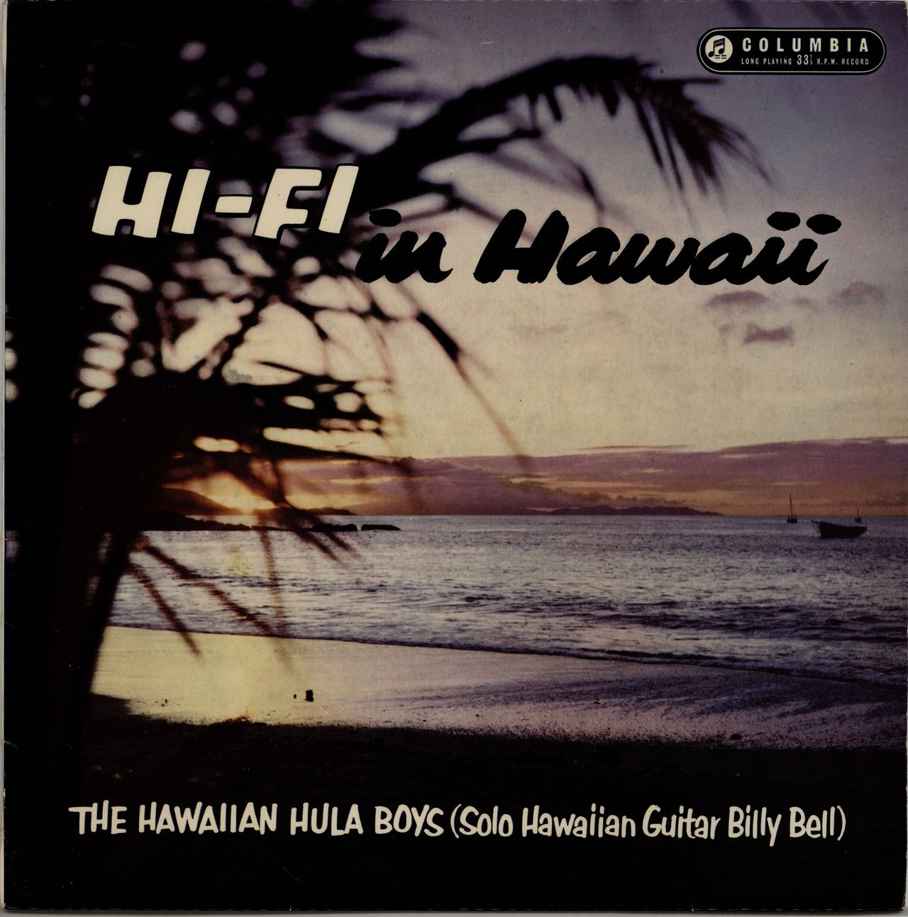 The Hawaiian Hula Boys Hi-Fi In Hawaii UK vinyl LP album (LP record) 33SX1101