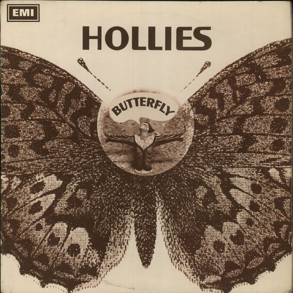 The Hollies Butterfly - 1st - VG UK vinyl LP album (LP record) PMC7039