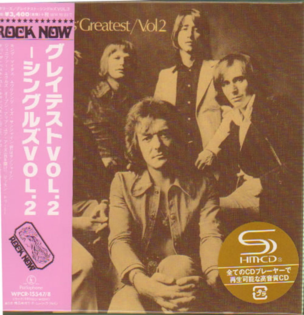 The Hollies Hollies' Greatest - Singles Vol. 2 Japanese Promo SHM CD WPCR-15547/8