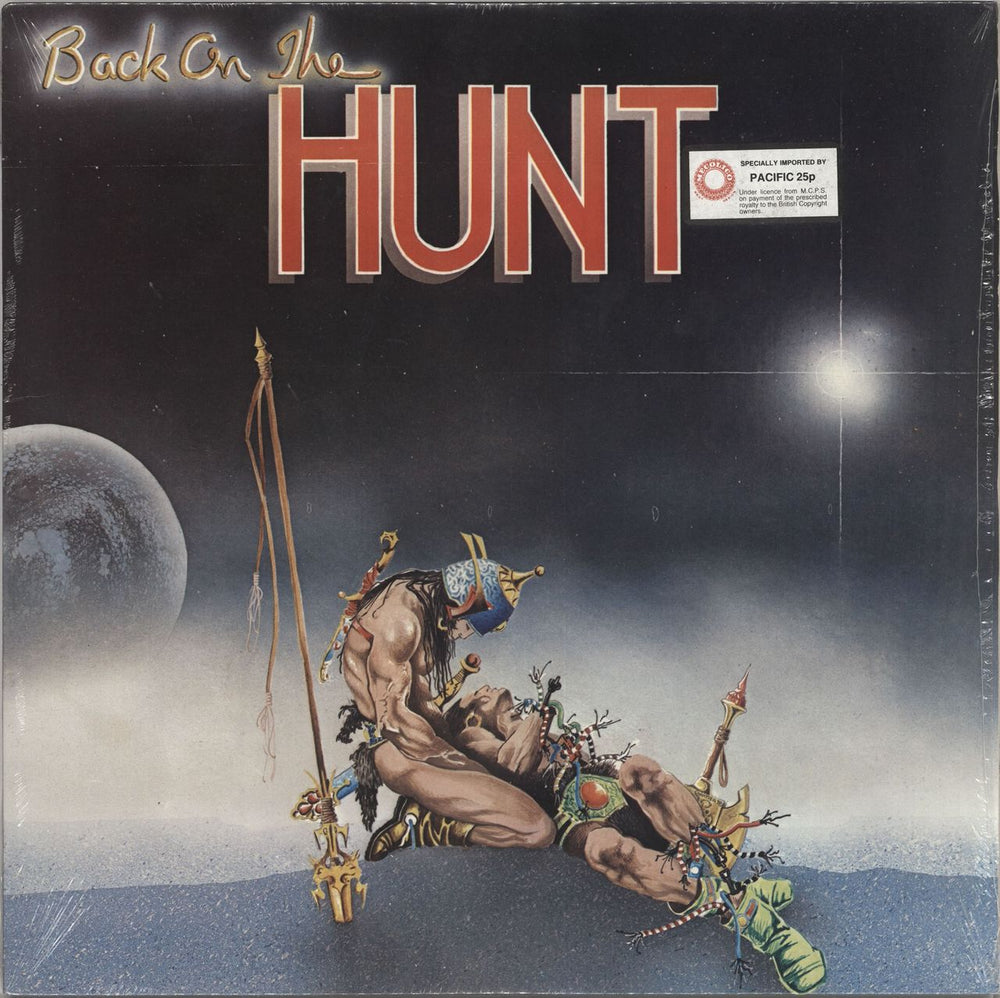 The Hunt Back On The Hunt - shrink US vinyl LP album (LP record) VISA7013