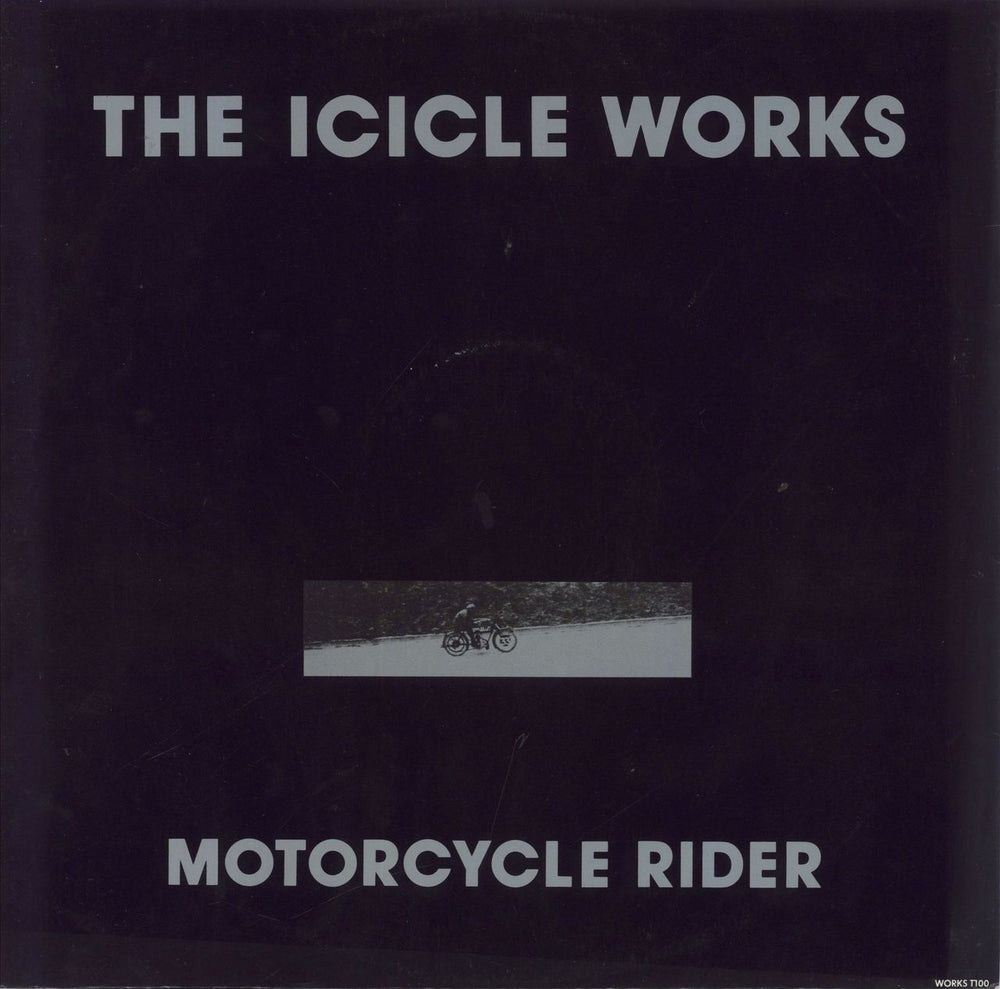 The Icicle Works Motorcycle Rider UK 12" vinyl single (12 inch record / Maxi-single) WORKST100