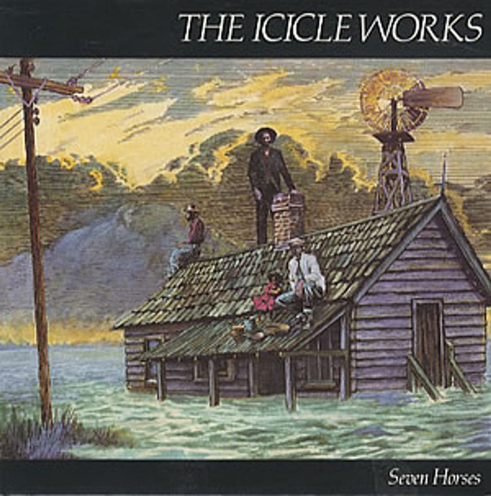 The Icicle Works Seven Horses - Double Pack UK 7" vinyl single (7 inch record / 45) BEG142D