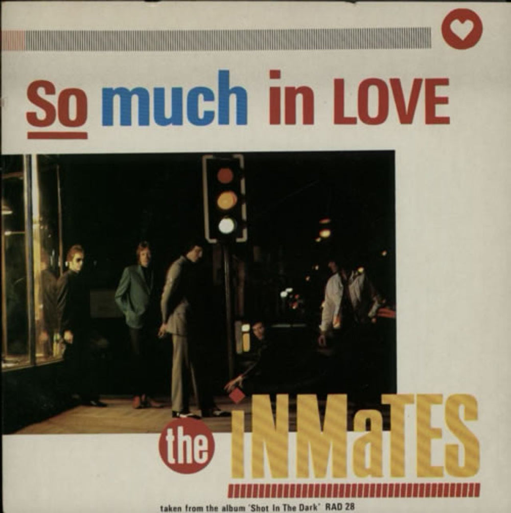 The Inmates So Much In Love UK 7" vinyl single (7 inch record / 45) ADA59