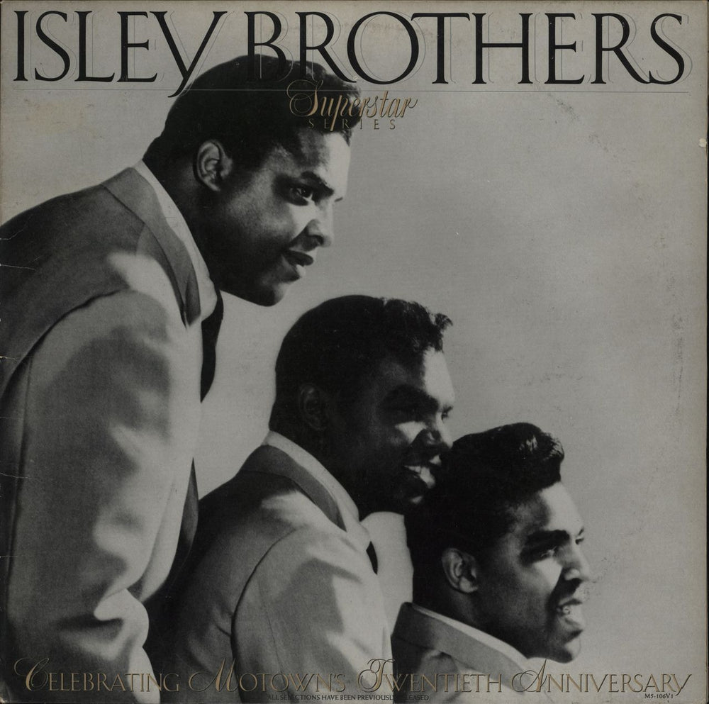The Isley Brothers Motown Superstar Series US vinyl LP album (LP record) M5-106V1