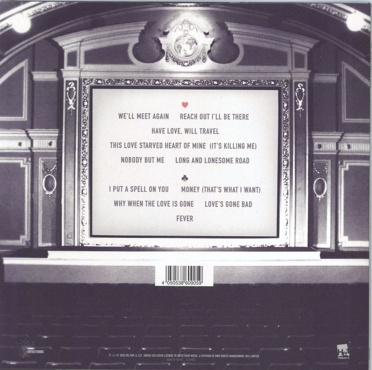 The Jaded Hearts Club You've Always Been Here - White/Grey Marbled Vinyl UK vinyl LP album (LP record) 4050538609059