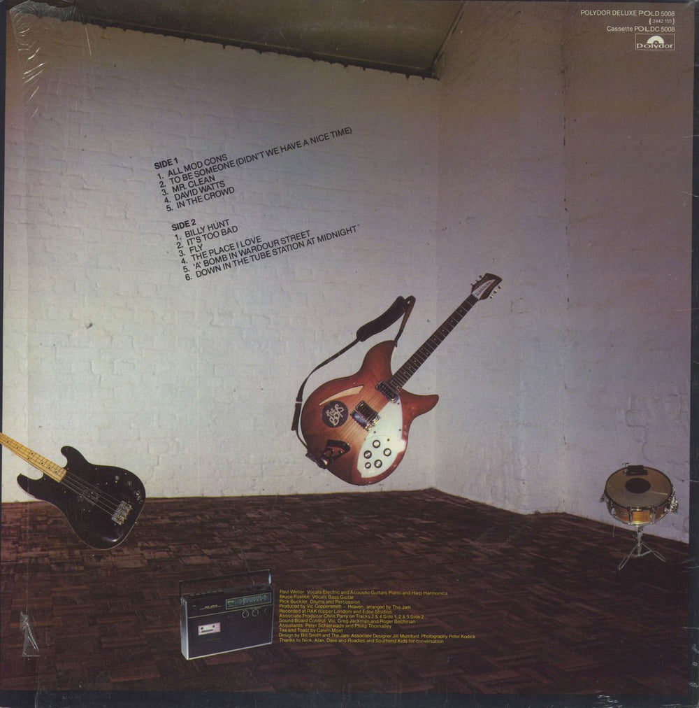 The Jam All Mod Cons - 1st - Open Shrink UK vinyl LP album (LP record)