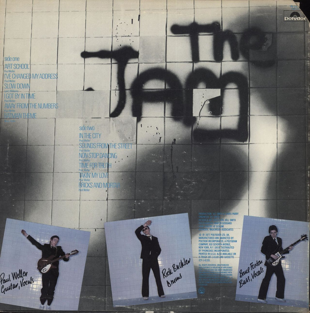 The Jam In The City - EX US vinyl LP album (LP record)