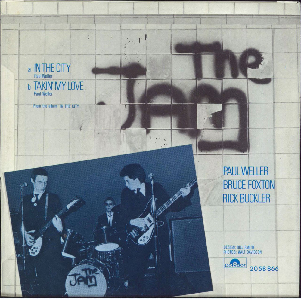 The Jam In The City - P/S - EX Dutch 7" vinyl single (7 inch record / 45)