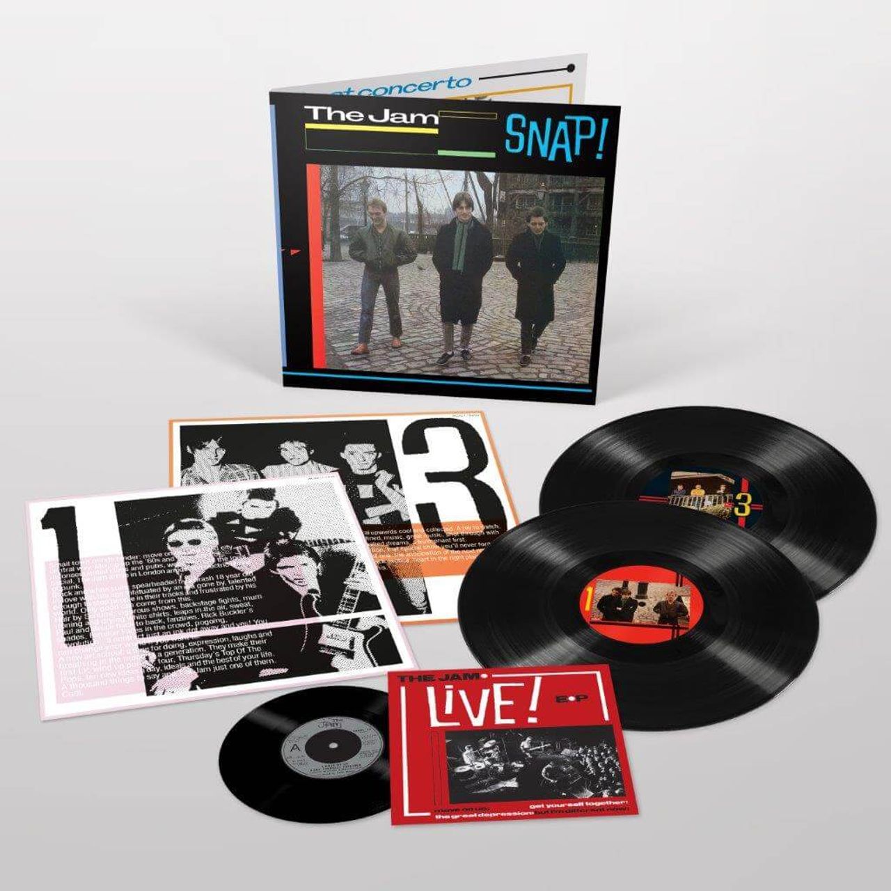 The Jam Snap! - 180 Gram Vinyl + Bonus 7" EP - Sealed UK 2-LP vinyl se RareVinyl.com
