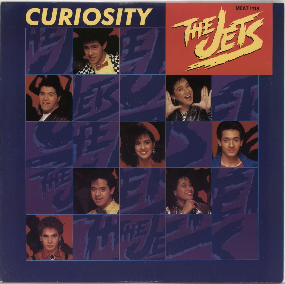 The Jets Curiosity UK 12" vinyl single (12 inch record / Maxi-single) MCAT1119