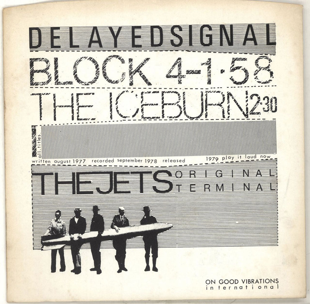 The Jets (Punk) Original Terminal + Sleeve UK 7" vinyl single (7 inch record / 45) GV1002