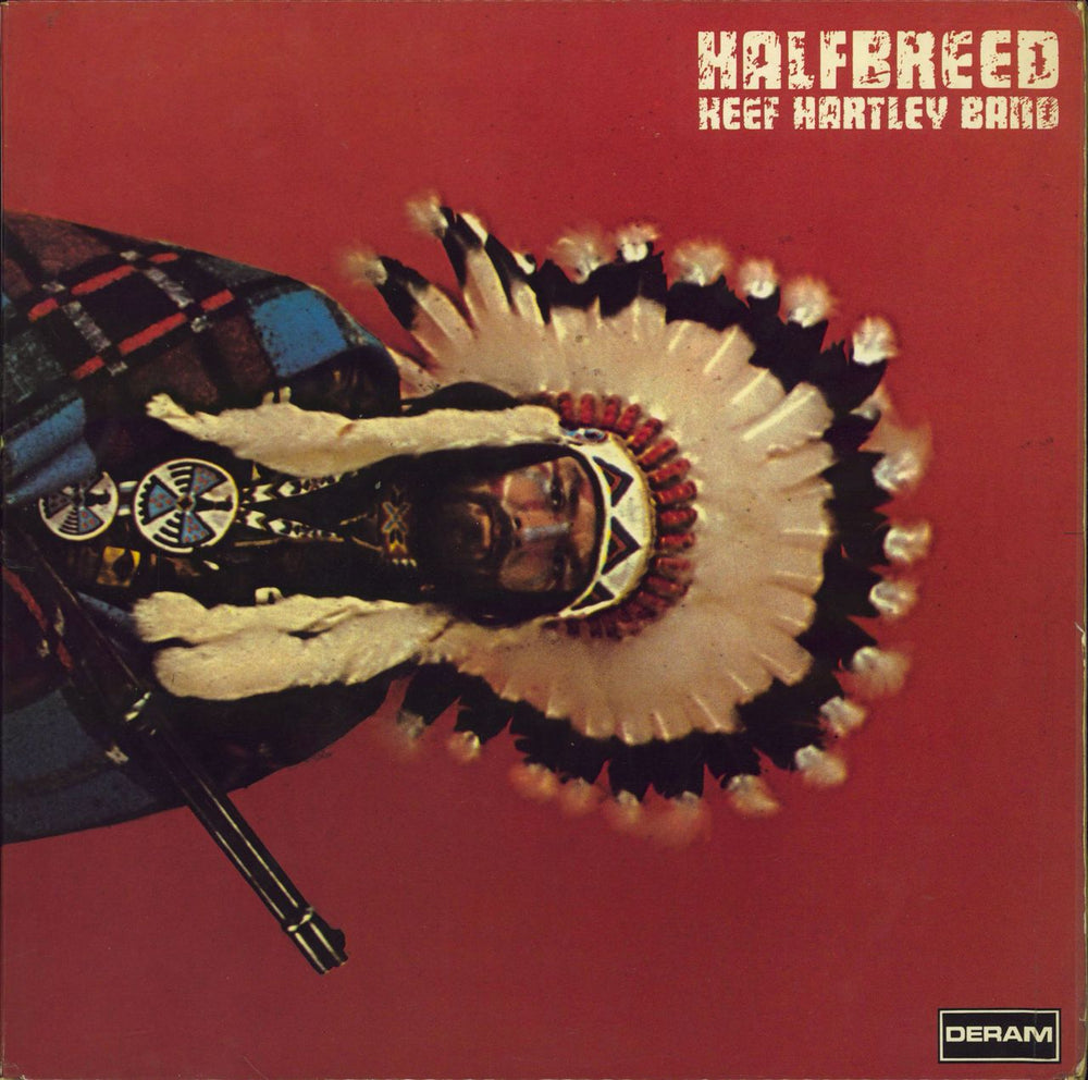 The Keef Hartley Band Halfbreed - 2nd Small Logo - VG UK vinyl LP album (LP record) SML1037