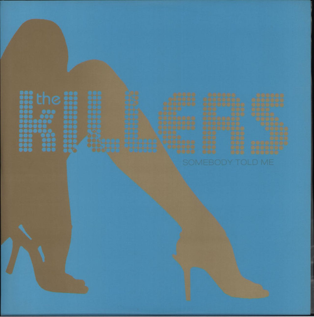 The Killers Somebody Told Me UK 12" vinyl single (12 inch record / Maxi-single) LIZARD014X