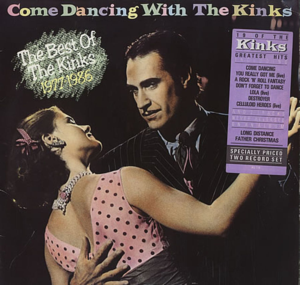 The Kinks Come Dancing With The Kinks German 2-LP vinyl record set (Double LP Album) 302778