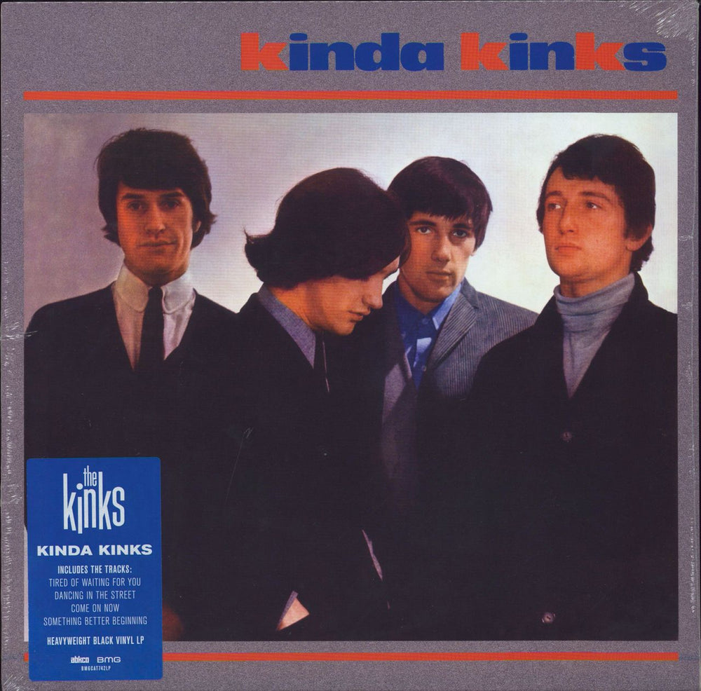 The Kinks Kinda Kinks - Sealed UK vinyl LP album (LP record) BMGCAT742LP