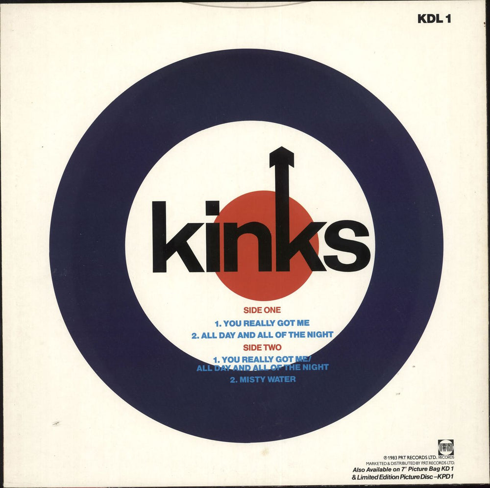 The Kinks You Really Got Me UK 12" vinyl single (12 inch record / Maxi-single)