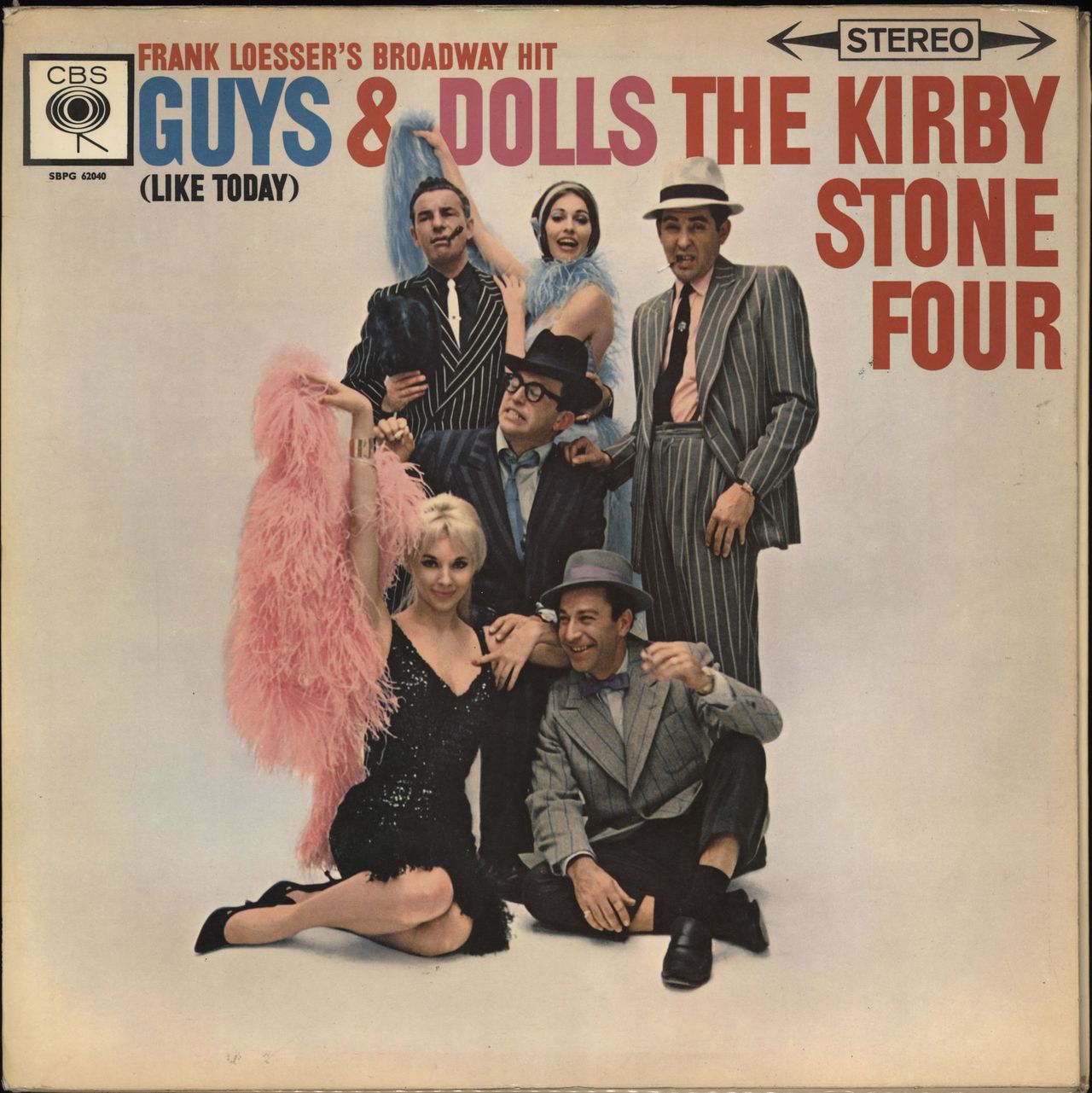 The Kirby Stone Four Guys & Dolls UK vinyl LP album (LP record) SBPG62040