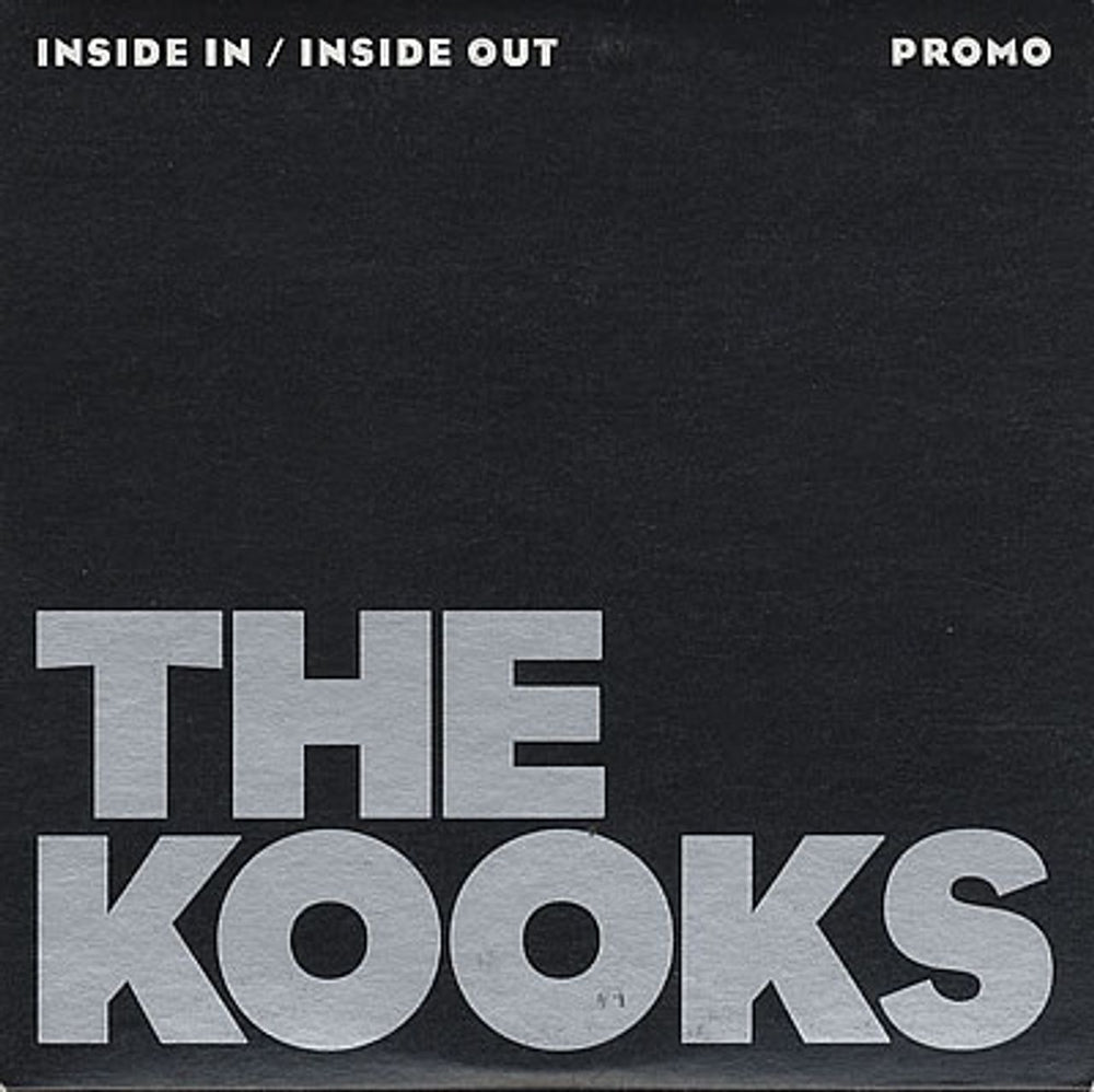 The Kooks Inside In / Inside Out UK Promo CD album (CDLP) CDVDJ3016