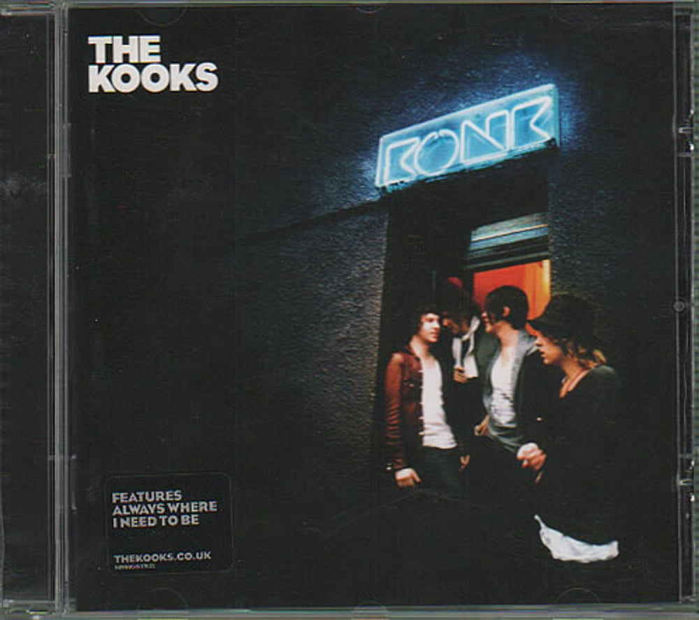 The Kooks Konk UK CD album (CDLP) CDV3043