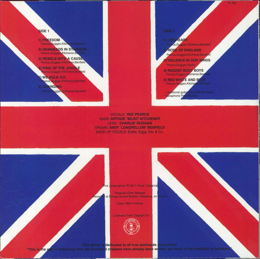 The Last Resort A Way Of Life - Skinhead Anthems - Reissue UK vinyl LP album (LP record)