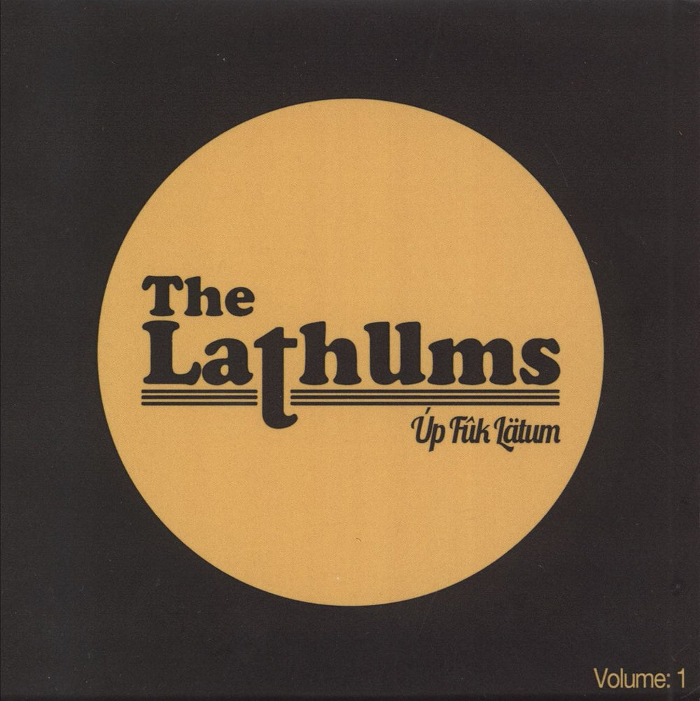The Lathums Up Fuk Latum UK CD-R acetate CD-R