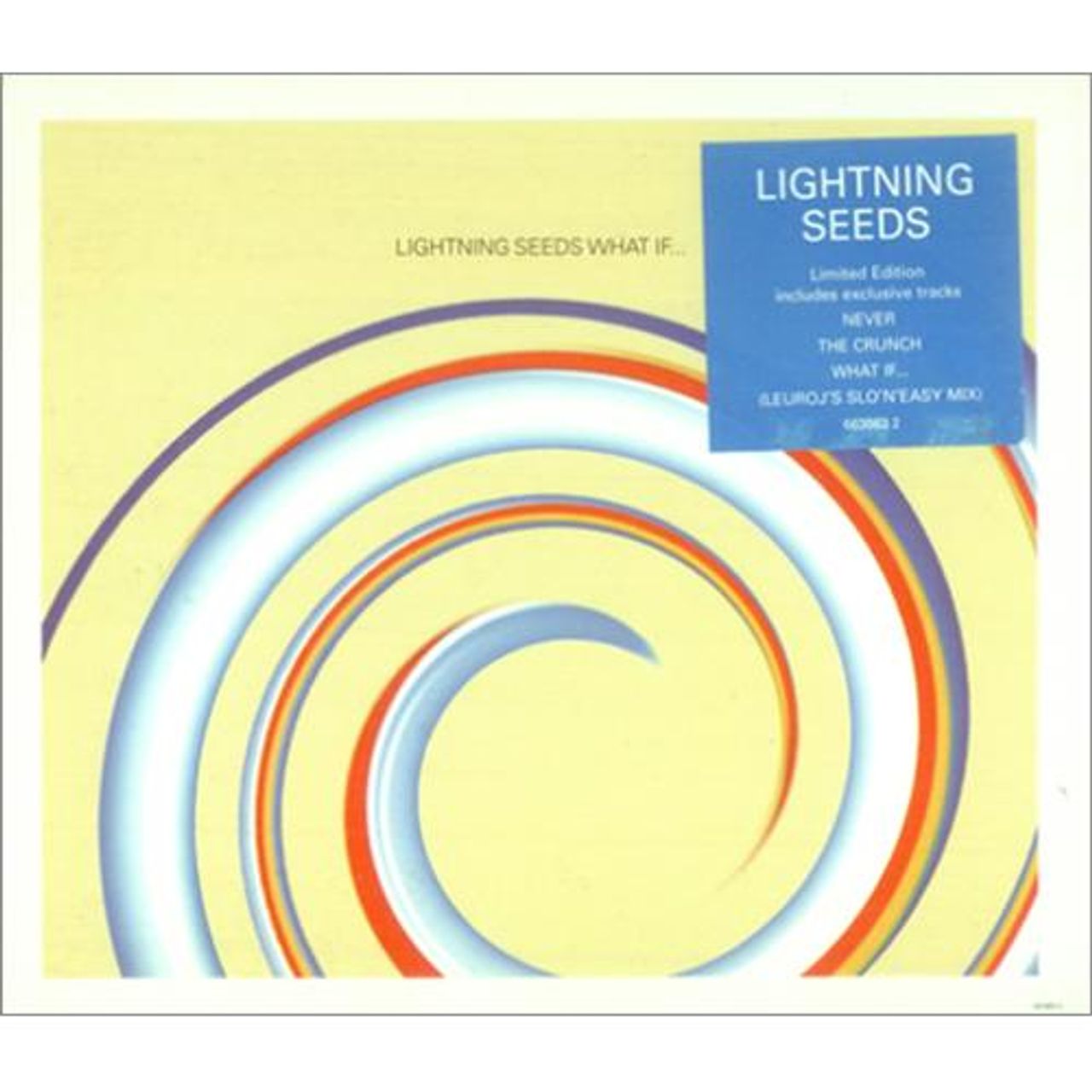 The Lightning Seeds What If... UK 2CD single set —