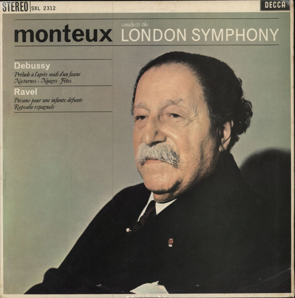 The London Symphony Orchestra Debussy / Ravel - 1st UK vinyl LP album (LP record) SXL2312