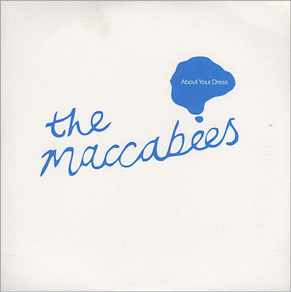 The Maccabees About Your Dress UK Promo CD single (CD5 / 5") MACCABEES5
