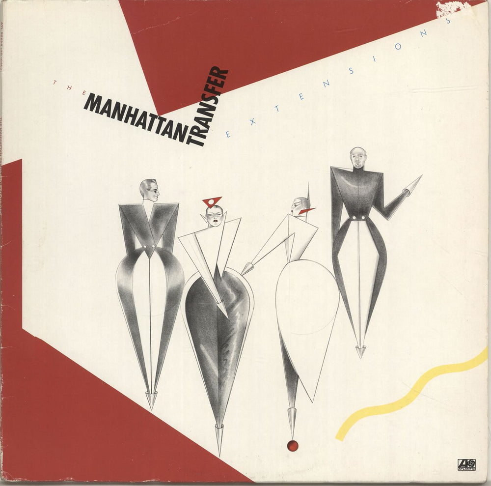 The Manhattan Transfer Extensions German vinyl LP album (LP record) ATL50674