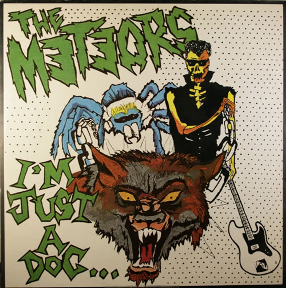 The Meteors (80s) I'm Just A Dog UK 12" vinyl single (12 inch record / Maxi-single) PORK1T