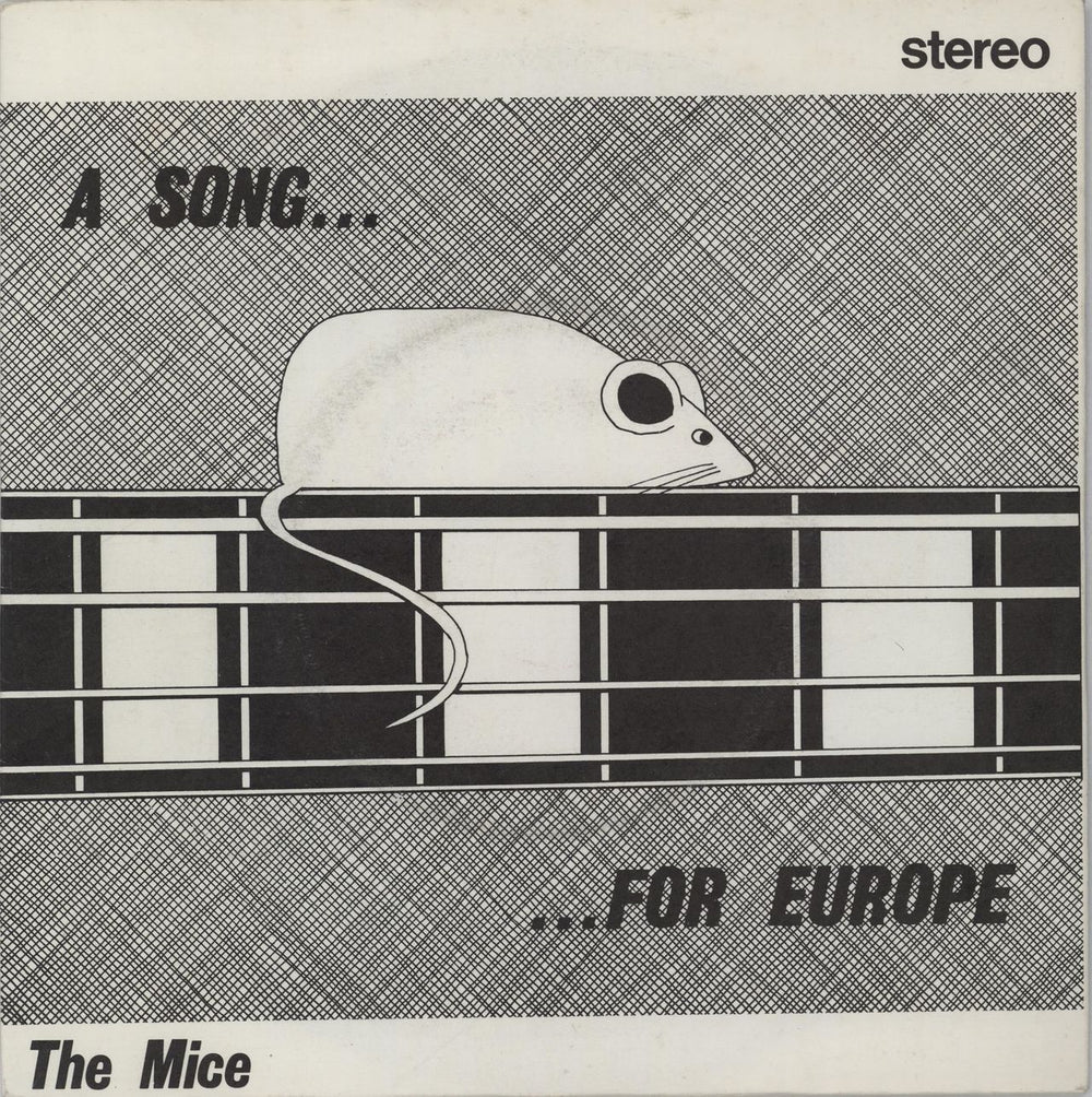 The Mice [80s] A Song For Europe UK 7" vinyl single (7 inch record / 45) CYS1066