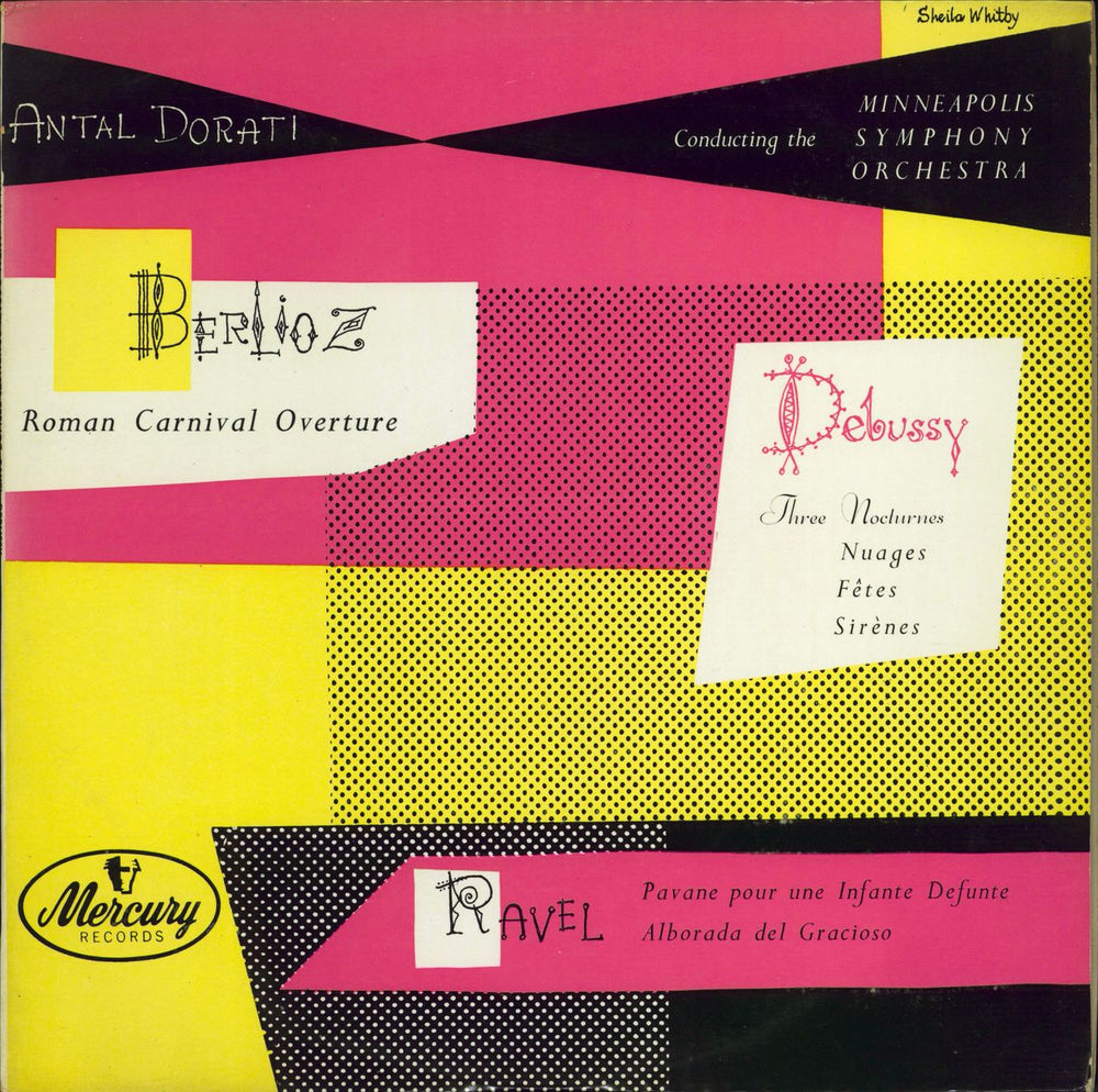 The Minneapolis Symphony Orchestra Berlioz / Ravel / Debussy UK vinyl LP album (LP record) MRL2516
