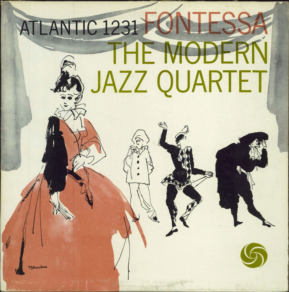 The Modern Jazz Quartet Fontessa US vinyl LP album (LP record) 1231